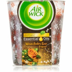 Air Wick Magic Winter Warm Amber Rose illatgyertya 105 g