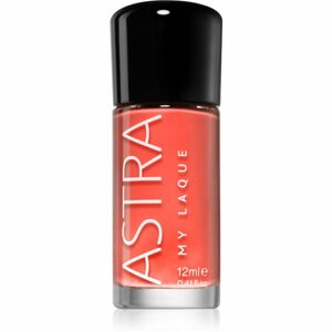 Astra Make-up My Laque 5 Free hosszantartó körömlakk árnyalat 19 Geranium Flower 12 ml