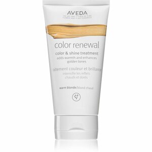 Aveda Color Renewal Color & Shine Treatment színező pakolás hajra árnyalat Warm Blonde 150 ml