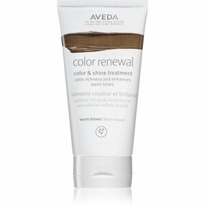 Aveda Color Renewal Color & Shine Treatment színező pakolás hajra árnyalat Warm Brown 150 ml