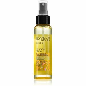 Avon Advance Techniques Ultimate Shine fixáló spray a fénylő és selymes hajért 100 ml
