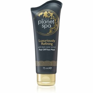 Avon Planet Spa Luxury Spa luxus regeneráló lehúzható arcmaszk fekete kaviár kivonattal 75 ml