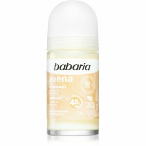 Babaria Deodorant Oat golyós dezodor roll-on az érzékeny bőrre 50 ml