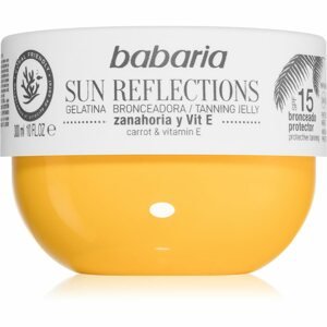 Babaria Tanning Jelly Sun Reflections védő gél SPF 15 300 ml