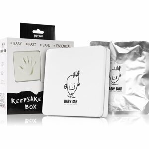 Baby Dab Keepsake Box kézlenyomat-készítő dobozban 1 db