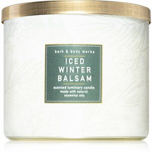 Bath & Body Works Iced Winter Balsam illatgyertya 411 g