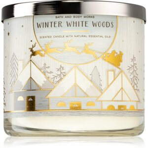 Bath & Body Works Winter White Woods illatgyertya 411 g