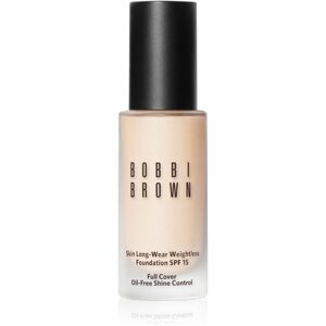 Bobbi Brown Skin Long-Wear Weightless Foundation hosszan tartó make-up SPF 15 árnyalat Alabaster (C-004) 30 ml