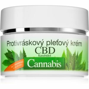 Bione Cosmetics Cannabis CBD regeneráló ráncellenes krém CBD-vel 51 ml