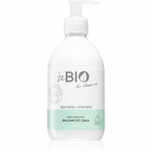 beBIO Spirulina & Chlorella hidratáló testápoló tej 400 ml