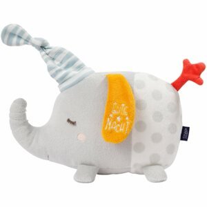 BABY FEHN Cuddly Toy Good Night Elephant plüss játék 1 db