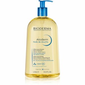 Bioderma Atoderm Shower Oil magasan tápláló és nyugtató tusfürdő olaj a száraz és érzékeny bőrre 1000 ml