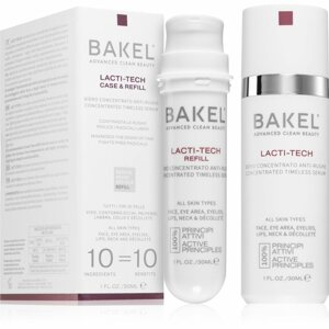 Bakel Lacti-Tech Case & Refill koncentrált szérum a bőröregedés ellen + utántöltő 30 ml