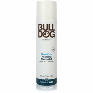 Bulldog Sensitive Foaming Shave Gel borotválkozási gél az érzékeny arcbőrre 200 ml