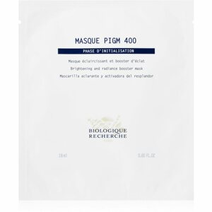 Biologique Recherche Masque PIGM 400 fehérítő gézmaszk a sötét foltok ellen 10x18 ml