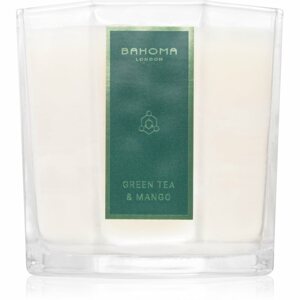 Bahoma London Octagon Collection Green Tea & Mango illatgyertya 180 g