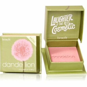 Benefit Dandelion WANDERful World Mini púderes arcpír árnyalat Baby-pink brightening 2,5 g