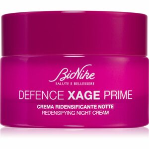 BioNike Defence Xage tápláló krém a bőr sűrűségének megújítására éjszakára 50 ml