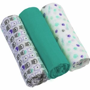 BabyOno Diaper Super Soft mosható pelenkák Mint 70 × 70 cm 3 db