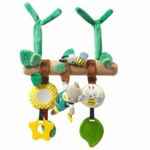 BabyOno Have Fun Educational Toy kontrasztos függőjáték Gardener Teddy 1 db