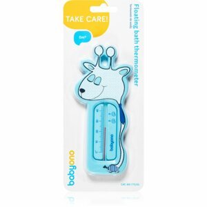 BabyOno Take Care Floating Bath Thermometer gyerek lázmérő fürdőbe Blue Giraffe 1 db