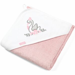 BabyOno Take Care Bamboo Towel kapucnis törülköző Pink 85x85 cm