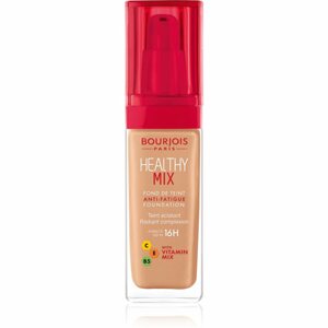 Bourjois Healthy Mix világosító hidratáló make-up 16 h árnyalat 55,5 Honey 30 ml
