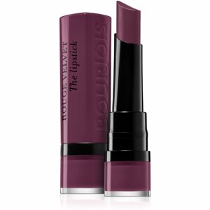 Bourjois Rouge Velvet The Lipstick mattító rúzs árnyalat 20 Plum Royal 2,4 g