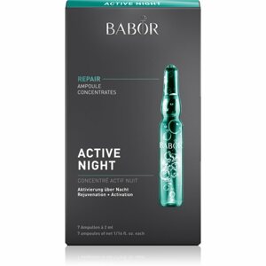 Babor Ampoule Concentrates Active Night fiatalító szérum szemkörnyékre 7x2 ml