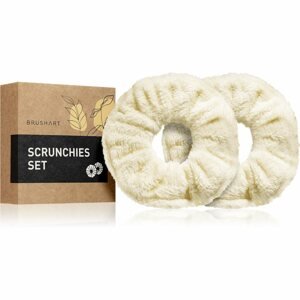 BrushArt Home Salon Towel scrunchie hajgumik Cream