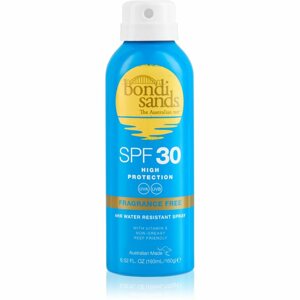 Bondi Sands SPF 30 Fragrance Free vízzel lemosható spray napozáshoz SPF 30 160 g