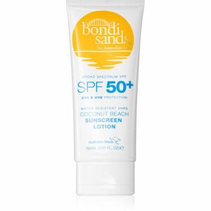 Bondi Sands SPF 50+ Coconut Beach napozó testkrém SPF 50+ illattal Coconut 150 ml