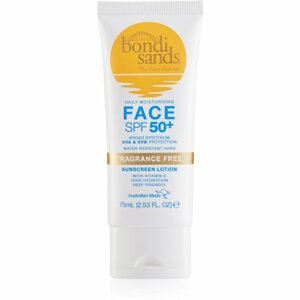 Bondi Sands SPF 50+ Face illatmentes napozó krém az arcra SPF 50+ 75 ml