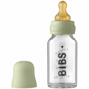 BIBS Baby Glass Bottle 110 ml cumisüveg Sage 110 ml