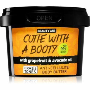 Beauty Jar Cutie With A Booty testvaj csökkenti a narancsbőr előfordulását 90 g