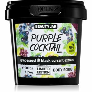 Beauty Jar Purple Cocktail frissítő testpeeling 200 g