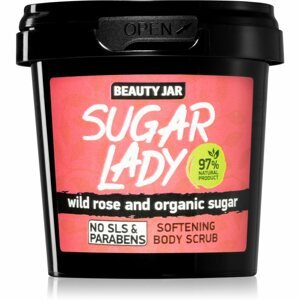 Beauty Jar Sugar Lady testpeeling málna illatú 180 g