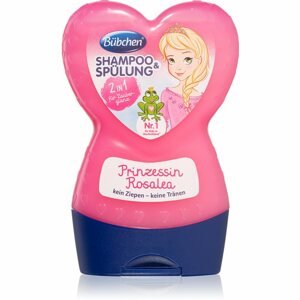 Bübchen Kids Shampoo & Conditioner sampon és kondicionáló 2 in1 Princess Rosalea 230 ml