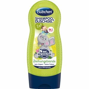Bübchen Kids Shampoo & Shower sampon és tusfürdő gél 2 in 1 Jungle Fever 230 ml