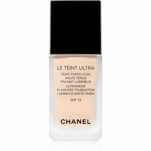 Chanel Le Teint Ultra tartós matt alapozó SPF 15 árnyalat 22 Beige Rosé 30 ml