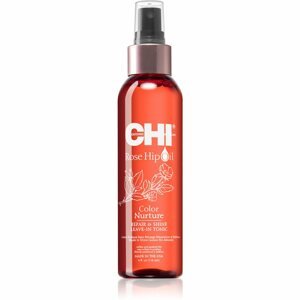 CHI Rose Hip Oil Repair and Shine Leave-in tonik a festett és károsult hajra 118 ml