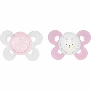 Chicco Physio Comfort 0-6m cumi Girl-Dots/Rabbit 2 db