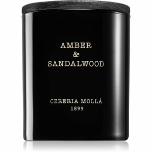 Cereria Mollá Boutique Amber & Sandalwood illatgyertya 230 g