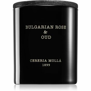 Cereria Mollá Boutique Bulgarian Rose & Oud illatgyertya 230 g