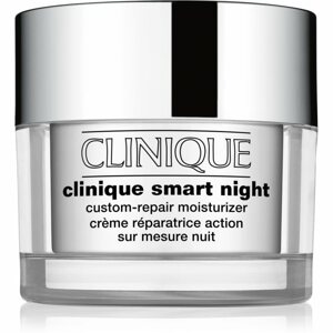 Clinique Smart Night™ Custom-Repair Moisturizer hidratáló éjszakai krém a ráncok ellen kombinált és zsíros bőrre 50 ml