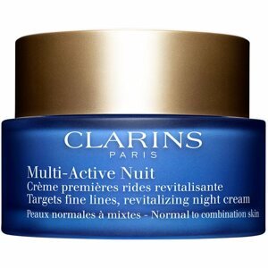 Clarins Multi-Active Nuit Revitalizing Night Cream Revitalizáló éjszakai krém a finom vonalakért. normál és kombinált bőrre 50 ml