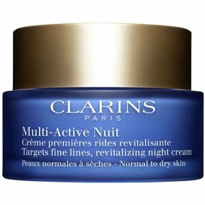 Clarins Multi-Acvite Nuit Revitalizing Night Cream Revitalizáló éjszakai krém a finom vonalakért. normál és száraz bőrre 50 ml
