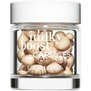 Clarins Milky Boost Capsules élénkítő make-up kapszulák árnyalat 01 30x0,2 ml