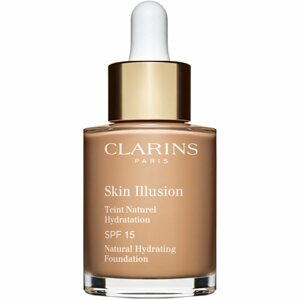 Clarins Skin Illusion Natural Hydrating Foundation világosító hidratáló make-up SPF 15 árnyalat 108,5 30 ml