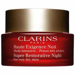 Clarins Super Restorative Night éjszakai krém az öregedés összes jele ellen nagyon száraz bőrre 50 ml